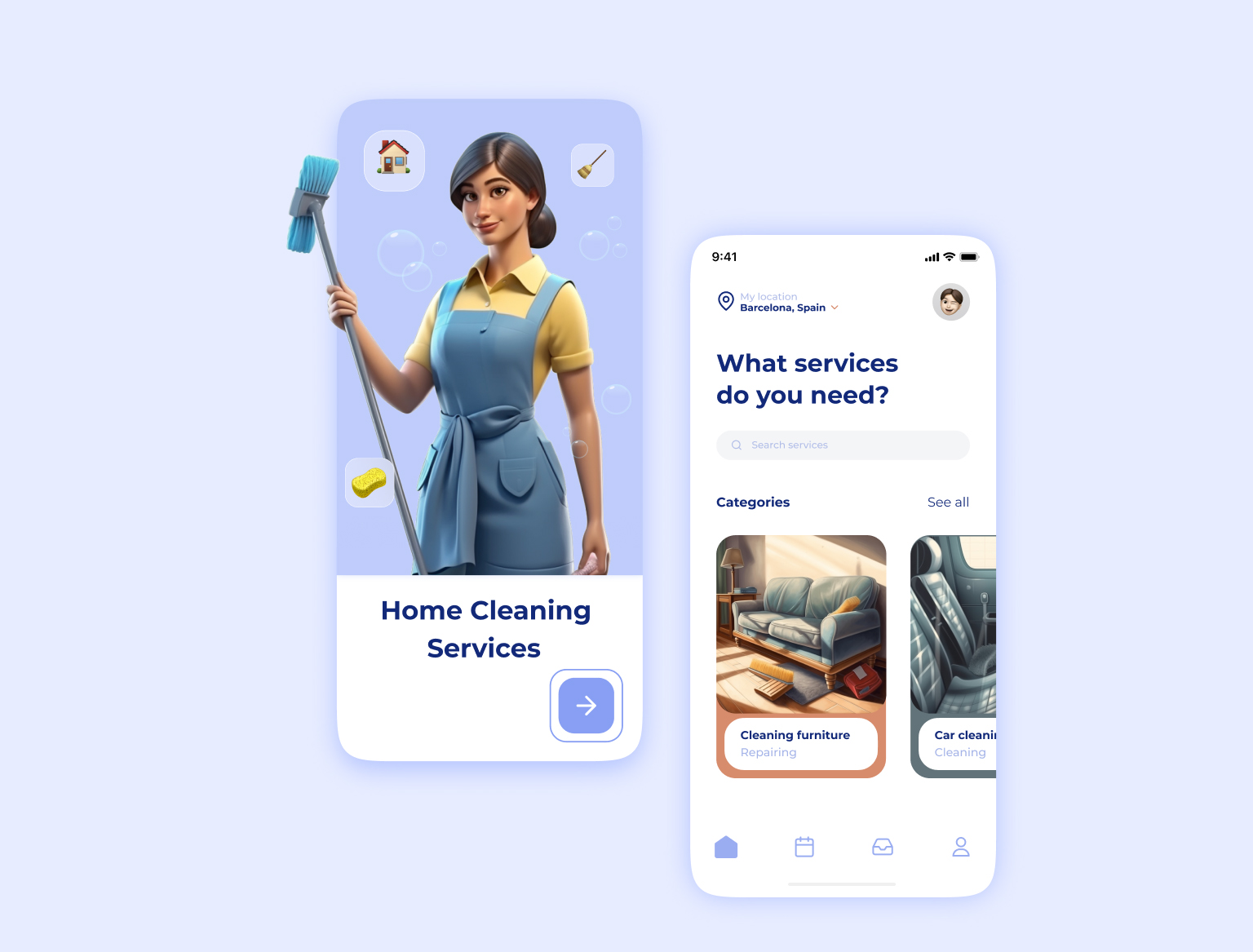 house cleaning app