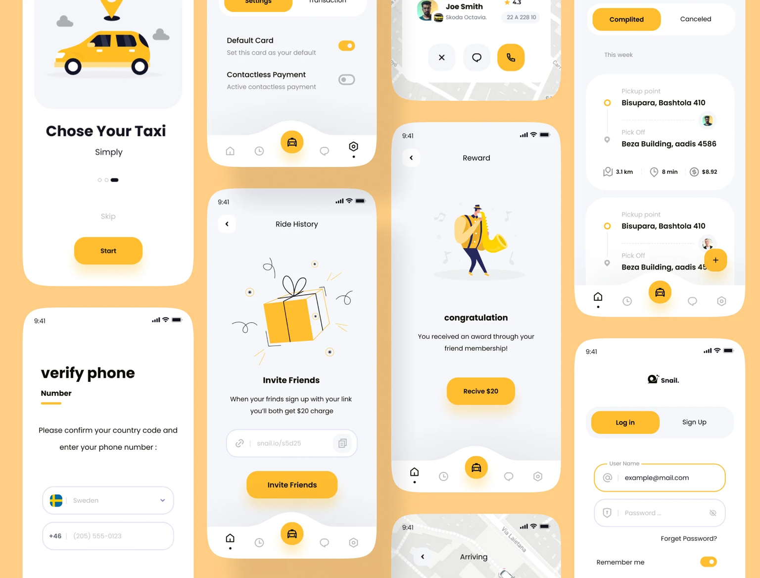 taxi booking app