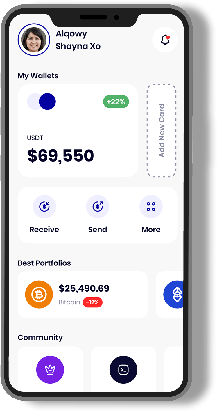 Bitcoin app development services by Xinzex