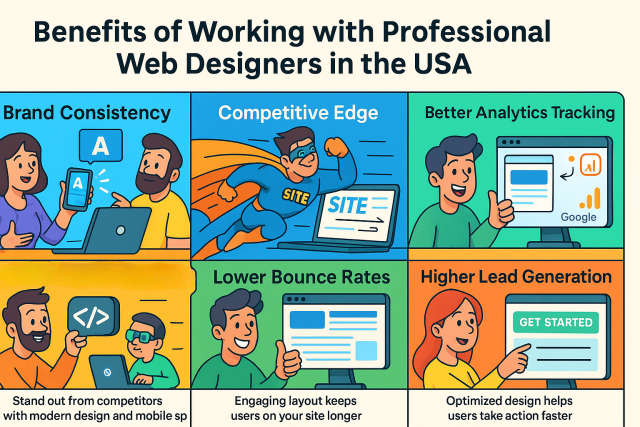 Benefits of web designers
