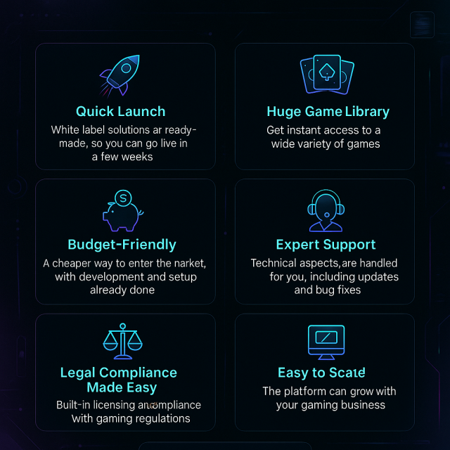 benefits of white label gaming solutions