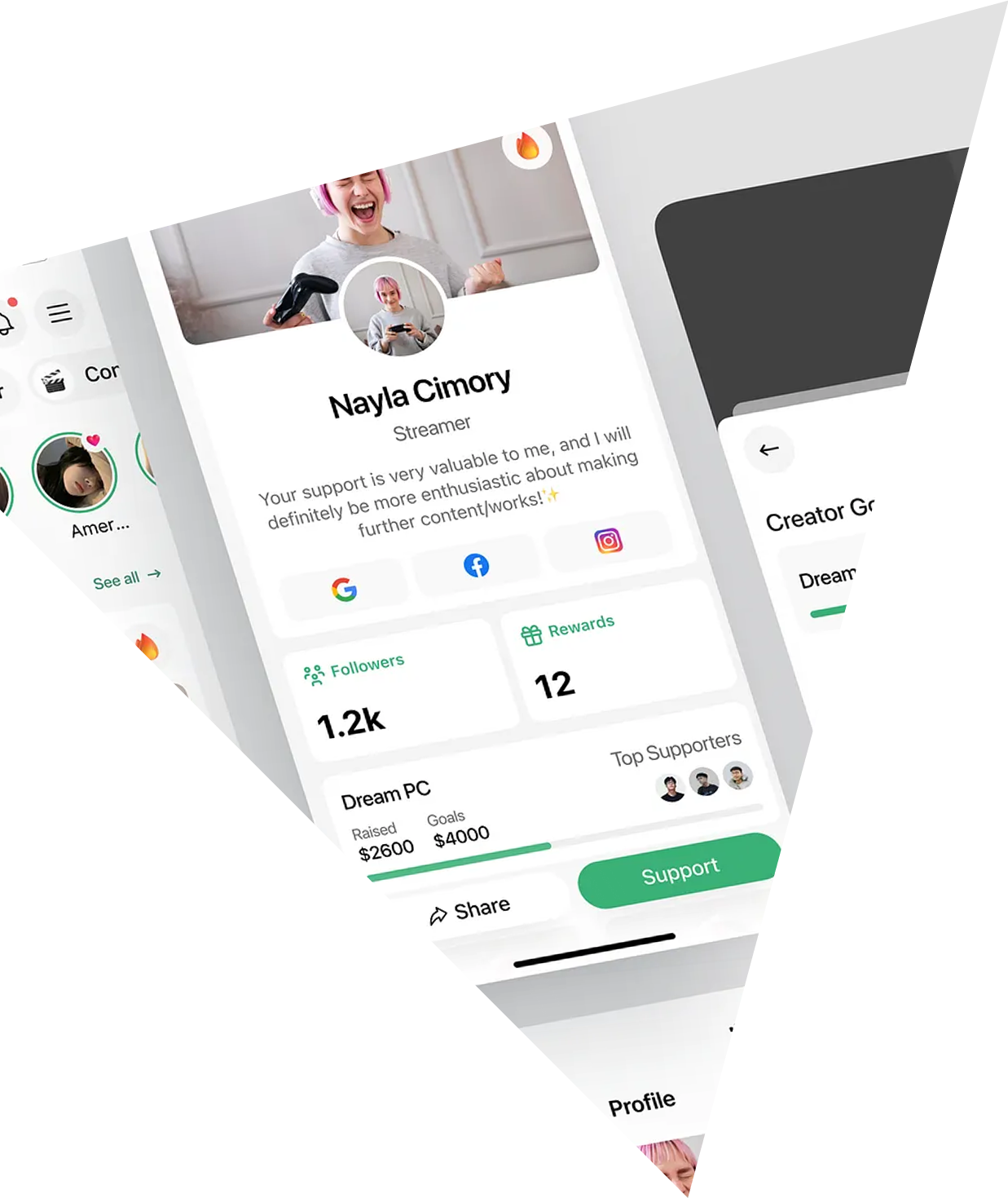 Admin dashboard managing users, donations, and campaign approvals.