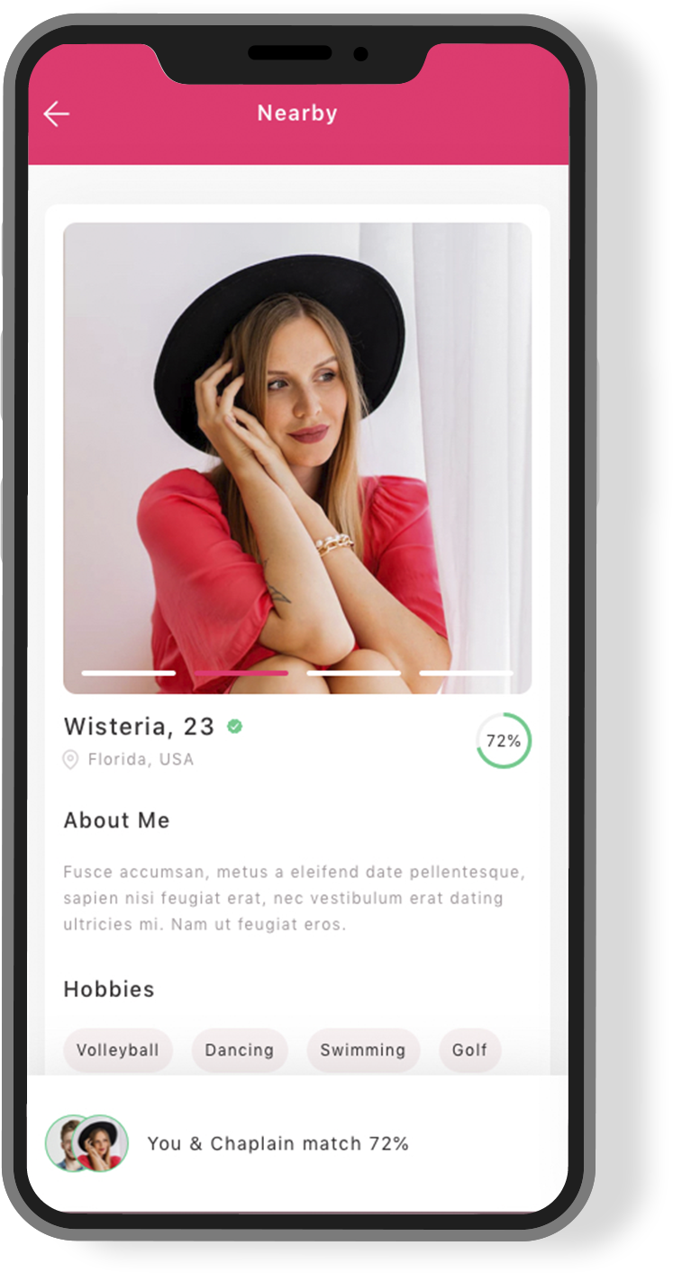 In-app chat and privacy controls for safe communication.
