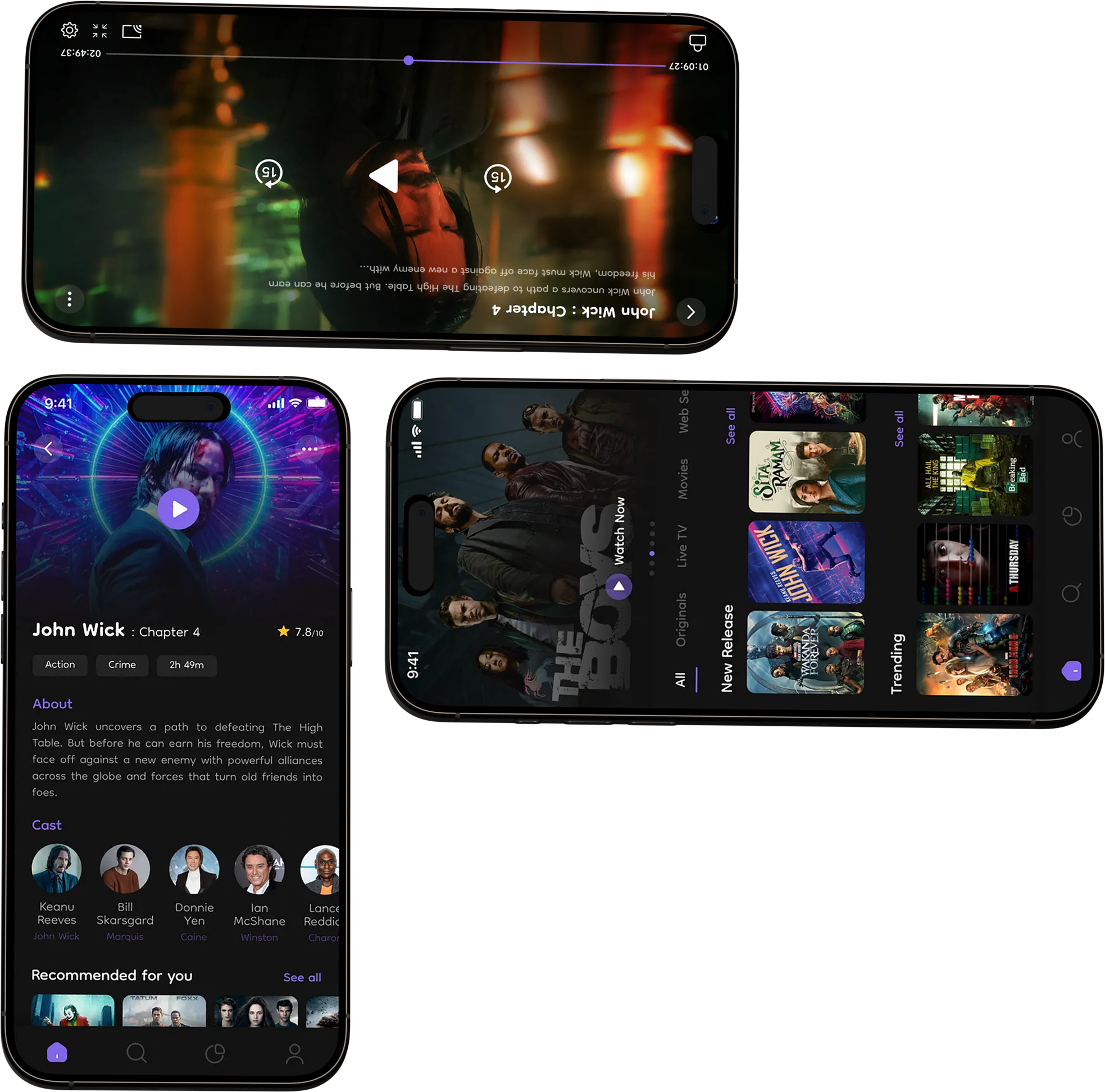 FAQ section for OTT app services by Xinzex.